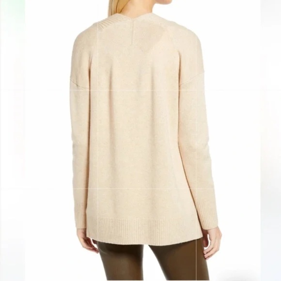 VINCE Wool/Cashmere Open Front Cardigan w/ Ribbed Knit Trim & Pockets EUC/sz S - Picture 10 of 16